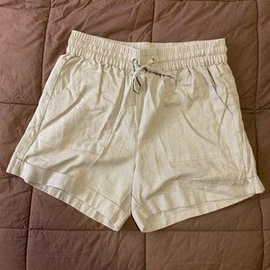Zenana Linen Shorts size L